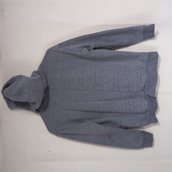 Under Armour Heather Grey Cold Gear Loose Fit Hooded Sweatshirt Size Youth Large - Picture 4 of 4